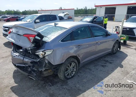 2015 Hyundai Sonata Se z USA, uszkodzony, nr VIN 5NPE24AF4FH147640